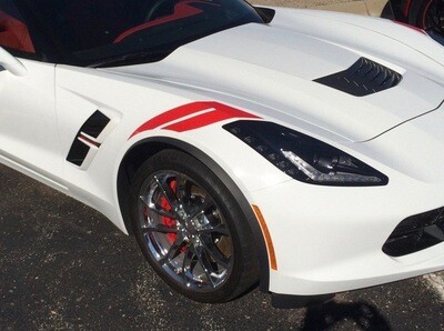 Chevy Corvette C7 Hashmark Graphics Chevy Corvette C7 Hashmark Graphics