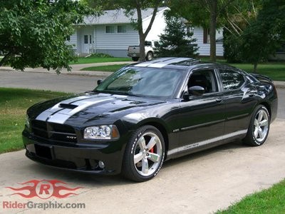 2006 - Up Dodge Charger Rally Stripe Kit 2006 - Up Dodge Charger Rally Stripe Kit