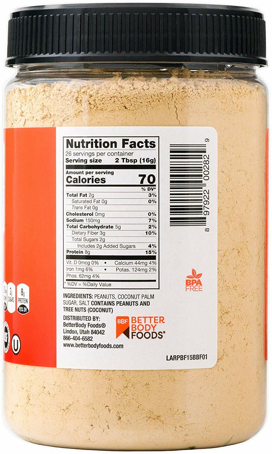PBfit Peanut Butter Powder 15oz