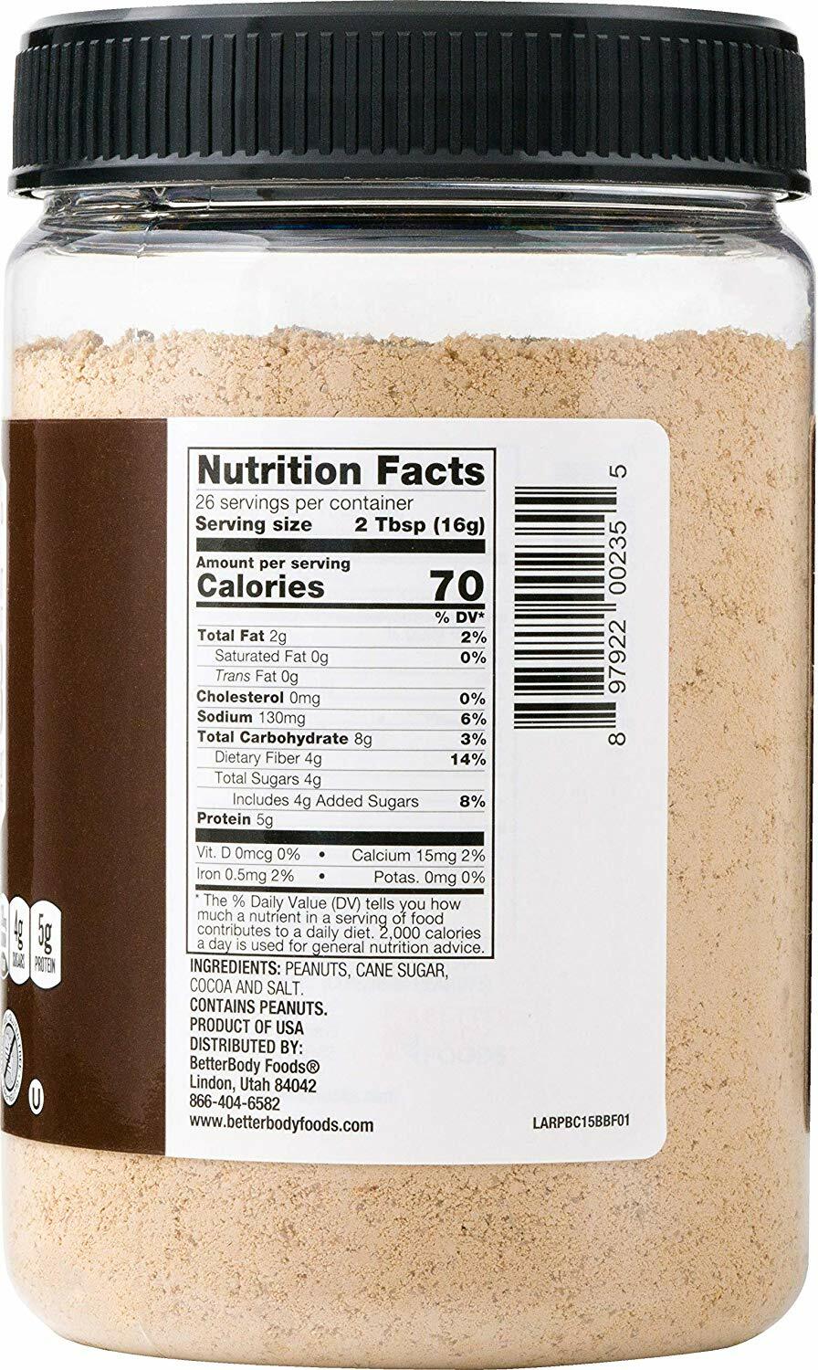 PBfit Peanut Butter Powder 15oz