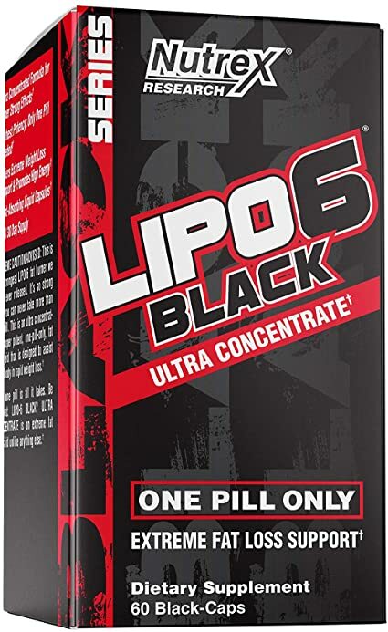 Nutrex Lipo 6 Black - 60 Black-Caps 853237000714