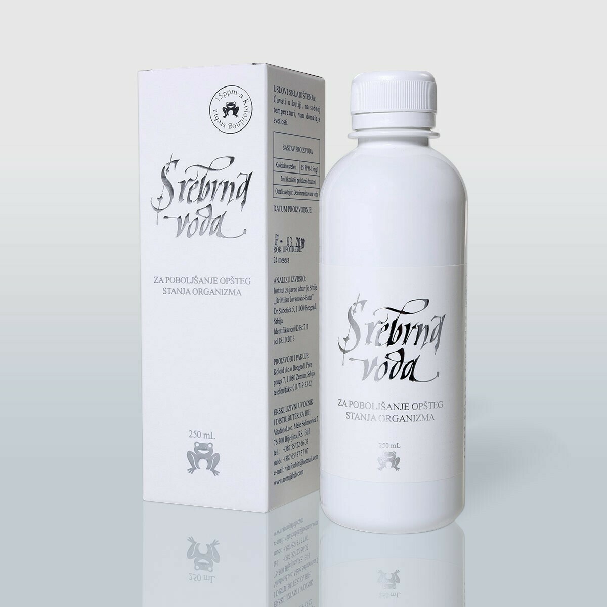 SREBRNA VODA 500 ml SREBRNA VODA 500 ml
