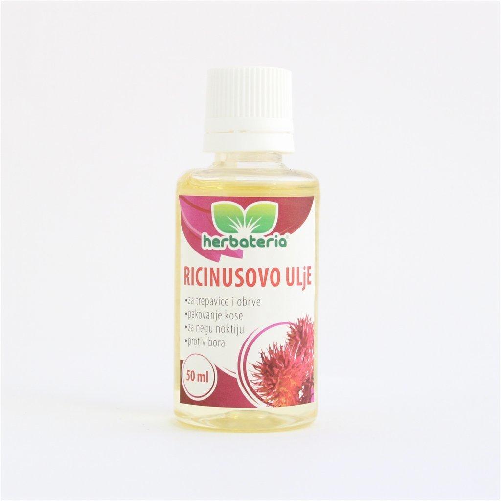 Herbateria - Ricinusovo ulje 50 ml Herbateria - Ricinusovo ulje 50 ml