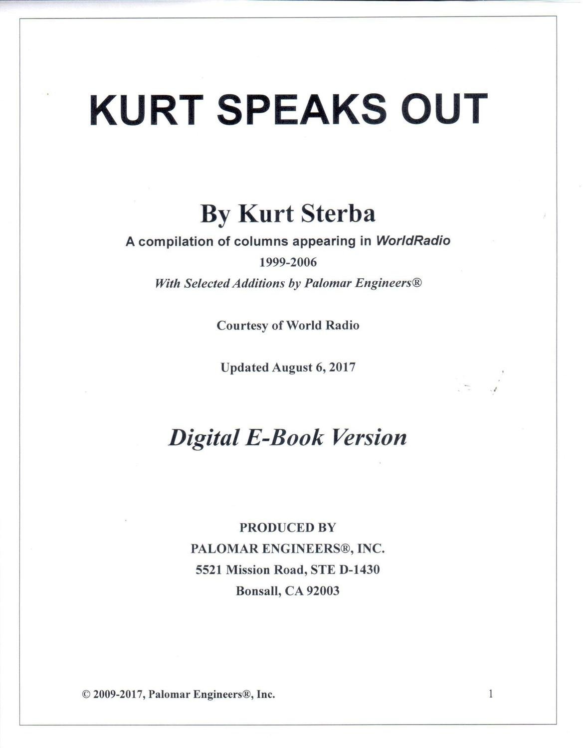 Kurt Sterba's Korner 546954694 - Kurt Sterba's Korner