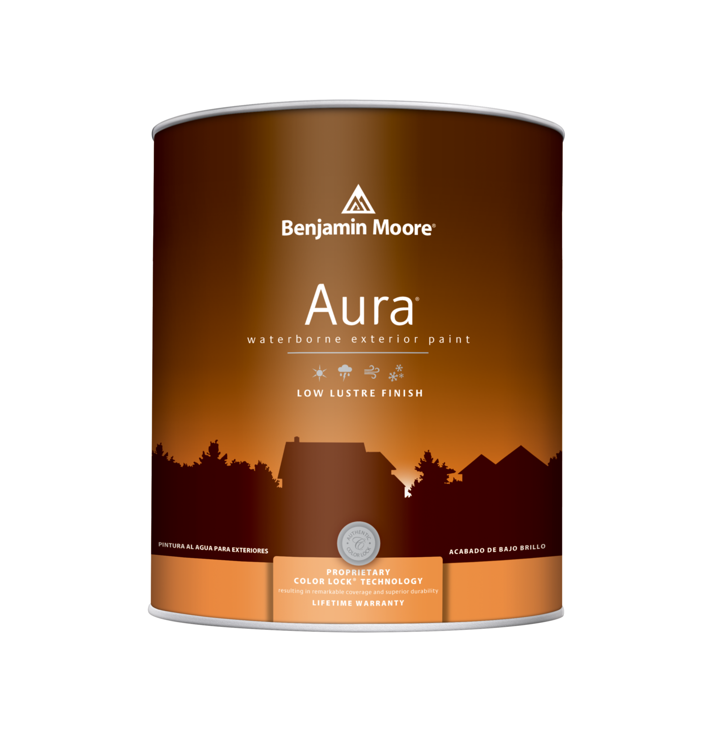 Benjamin Moore Aura Exterior Low Lustre Finish 0.94L &amp; 3