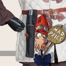 Wurfdolchhalter einfach, schwarz Wurfdolchhalter einfach, schwarz