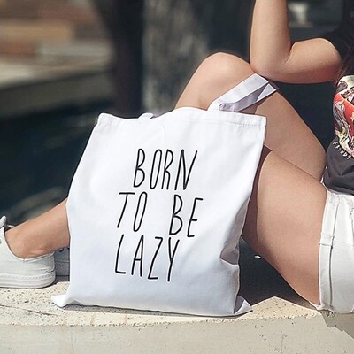Эко сумка Market Born to be lazy KOTM_19I011