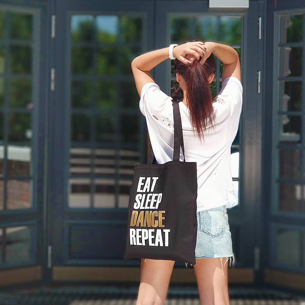 Эко сумка Market Eat Sleep Dance Repeat Эко сумка Market Eat Sleep Dance Repeat