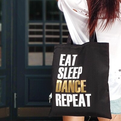 Эко сумка Market Eat Sleep Dance Repeat KOTM_19I001