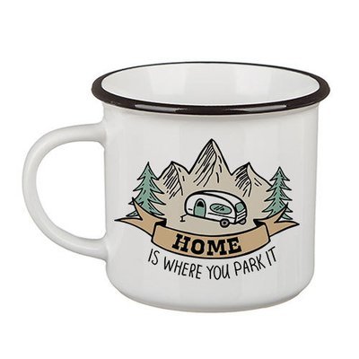Стильная кружка Camper Home is where you park it KRC_18J007