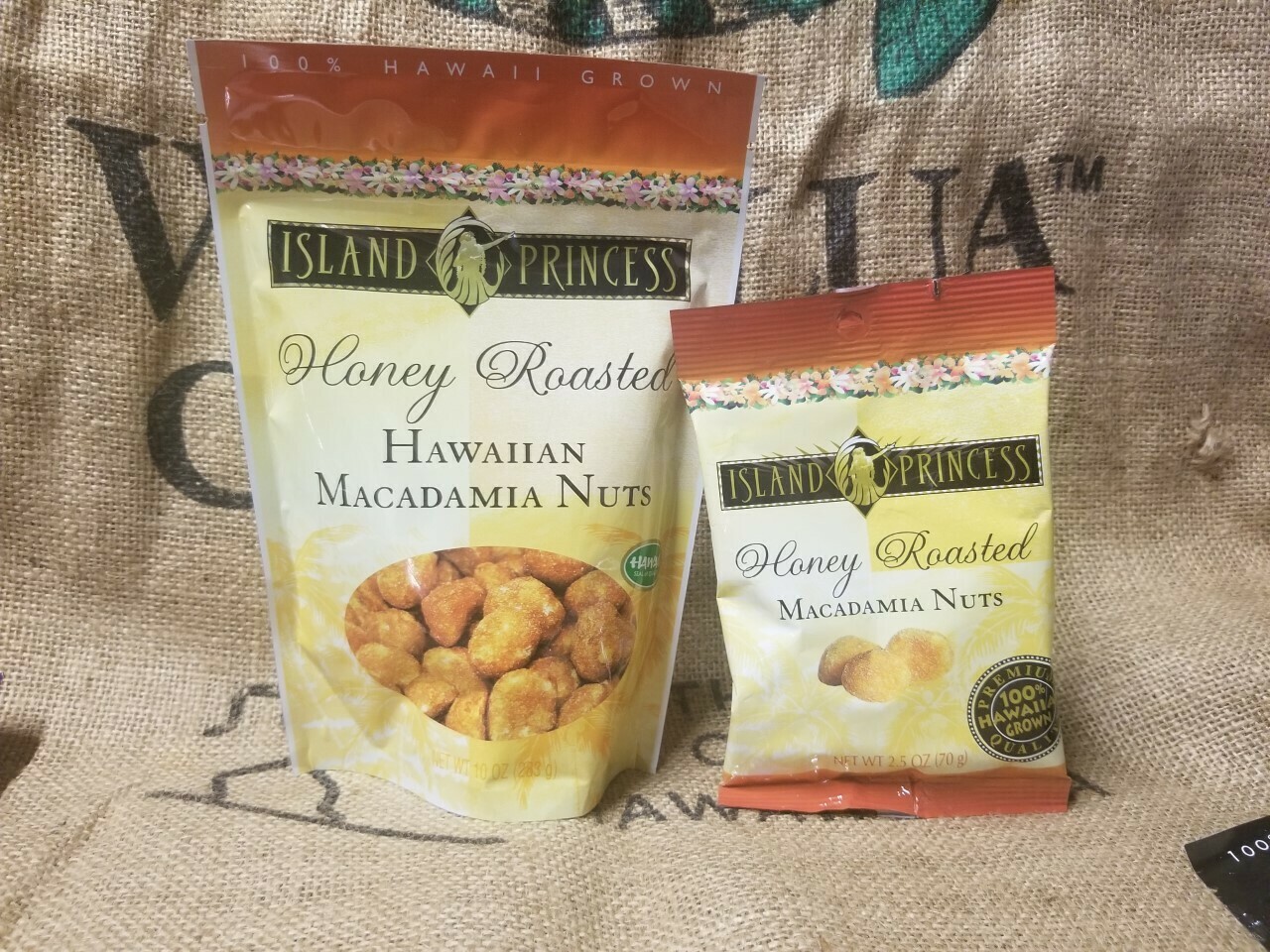 Island Princess Honey Roasted Macadamia Nuts
