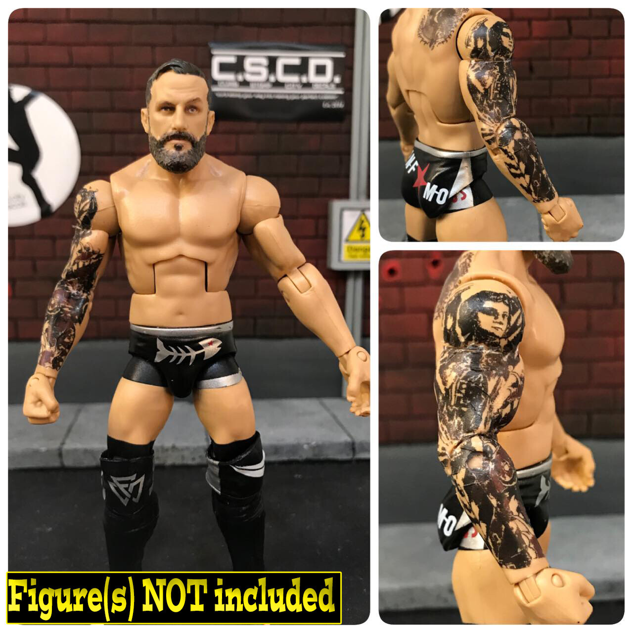 Bobby Fish Updated Tattoos 20  ProWrestlingModsio