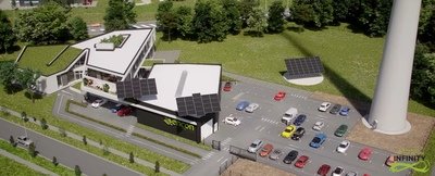 Cleantech Solar Tracker PV Photovoltaik System - frei stehende, der Sonne nachgeführtes System zur Strom- Erzeugung - Einfache Selbstmontage oder Aufbau durch unsere Fachleute ab... Cleantech Solar Tracker PV Photovoltaik System - frei stehende, der Sonne nachgeführtes System zur Strom- Erzeugung - Einfache Selbstmontage oder Aufbau durch unsere Fachleute ab...