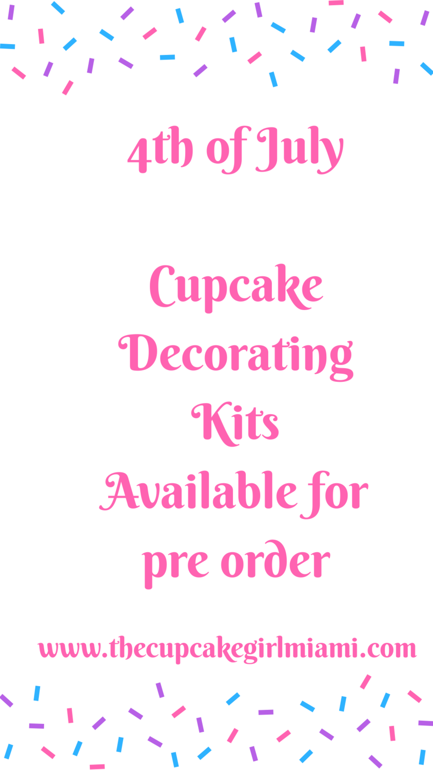Cupcake Decorating Kit -4th of July Cupcake Decorating Kit -4th of July