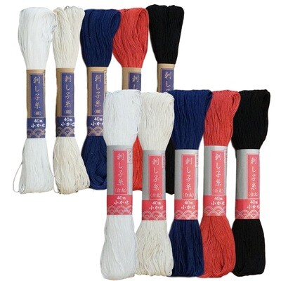 Daruma Sashiko Thread Value Pack Daruma Sashiko Thread Value Pack