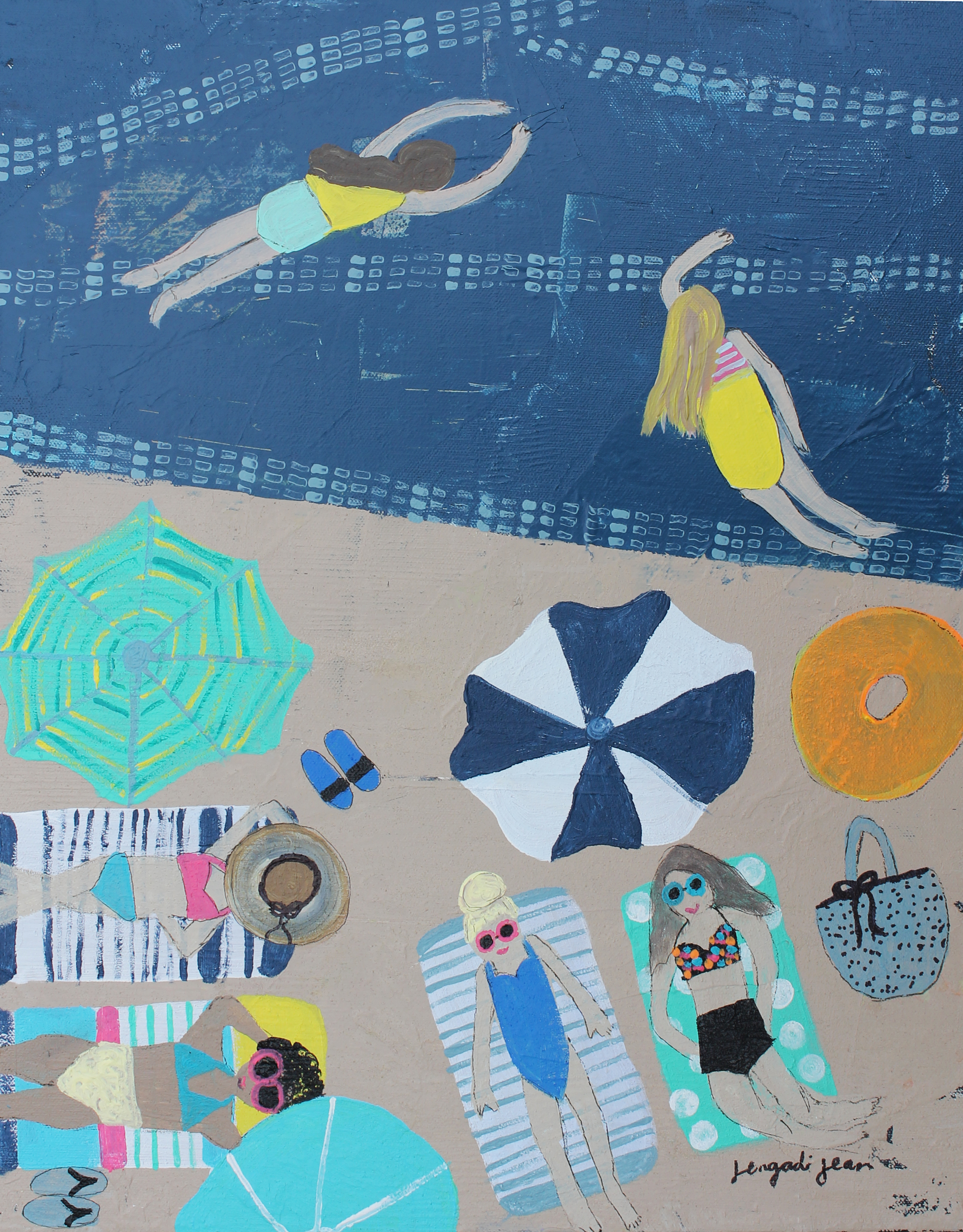 Navy Beach Baby 00078