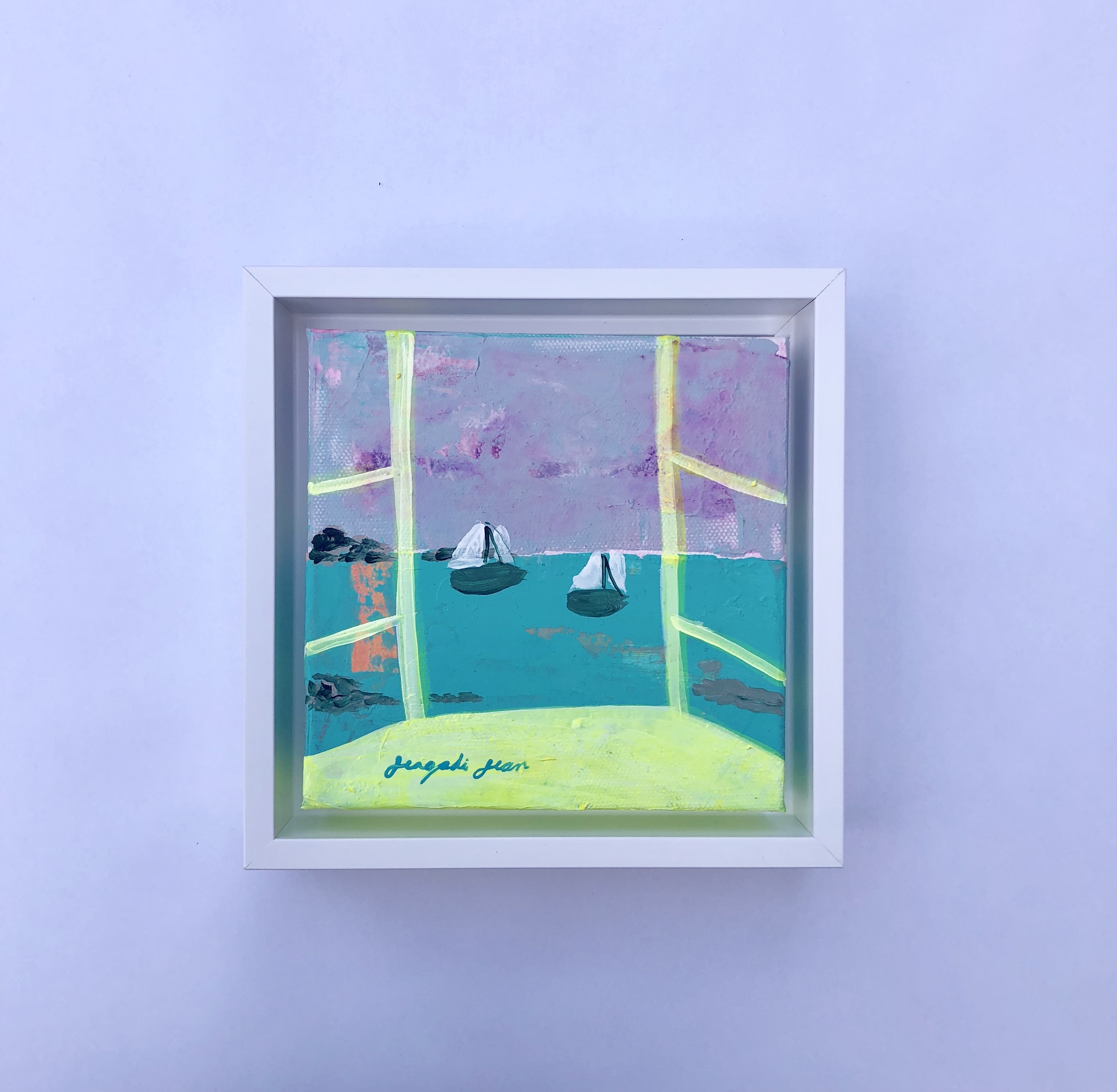 Fluorescent Wake (6x6) 00105