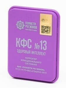 КФС №13 (здоровый интеллект) КФС №13 (здоровый интеллект)