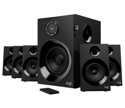 Logitech Z607 5.1 Surround Sound Speaker System with Bluetooth Logitech Z607 5.1 Surround Sound Speaker System with Bluetooth