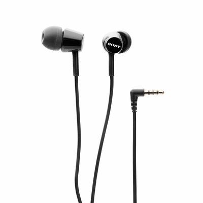 Sony MDR-EX155 in-Ear Headphones, Black Sony MDR-EX155 in-Ear Headphones, Black