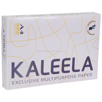 Kaleela Copier Paper, A4, 72gsm, 500 Sheets, Color Kaleela Copier Paper, A4, 72gsm, 500 Sheets, Color