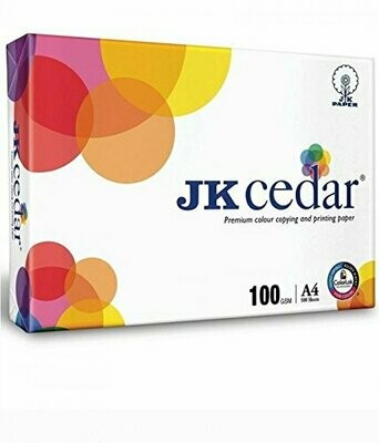 JK Cedar Paper - A4, 500 Sheets, 100 GSM, 1 Ream JK Cedar Paper - A4, 500 Sheets, 100 GSM, 1 Ream