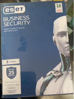 25 User, 3 Year, ESET Business Security 25 User, 3 Year, ESET Business Security