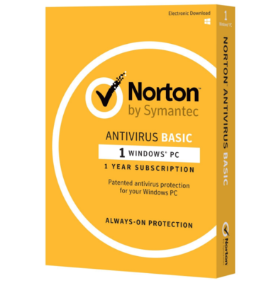 Norton Antivirus Basic, 1 Device, 12 Months Norton Antivirus Basic, 1 Device, 12 Months