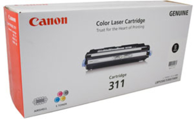 Canon 311 Toner Cartridge, Black Canon 311 Toner Cartridge, Black