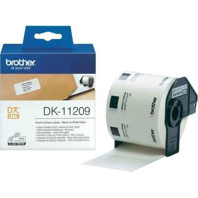 Brother DK11209 Small Address Label, 62mm X 29mm X 800pcs Brother DK11209 Small Address Label, 62mm X 29mm X 800pcs