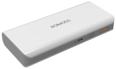 Romoss 10,000 mAh Power Bank, PH50, Solo-5 Romoss 10,000 mAh Power Bank, PH50, Solo-5