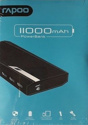 Rapoo 11000mAh Power Bank, P110 Rapoo 11000mAh Power Bank, P110