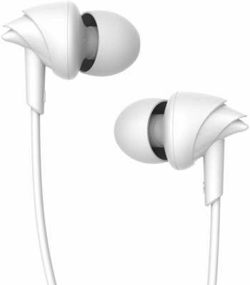 boAt BassHeads 100 in-Ear Headphones with Mic, White boAt BassHeads 100 in-Ear Headphones with Mic, White