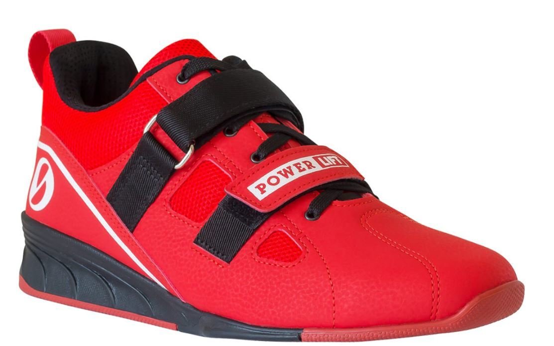 red weightlifting shoes