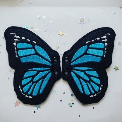 Butterfly monarch 5 inch shoe wings in custom colors Butterfly monarch 5 inch shoe wings in custom colors