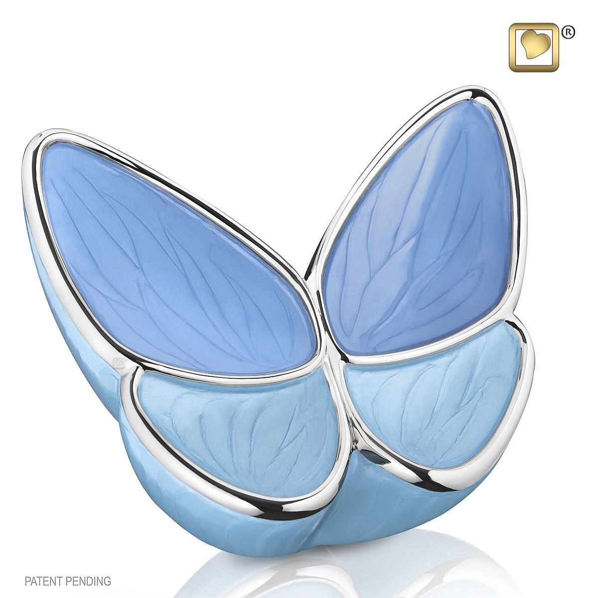 Butterfly Baby Urn in Blue (Wings of Hope-3 cubic inches) Butterfly Baby Urn in Blue (Wings of Hope-3 cubic inches)