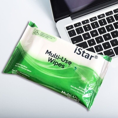 iSTAR 75% MULTI WIPES 60 PACKS / CTN iSTAR 75% MULTI WIPES 60 PACKS / CTN