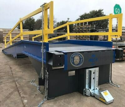 Bluff New Stationary Dock Ramp with Leveler for Sale in Texas Bluff New Stationary Dock Ramp with Leveler for Sale in Texas