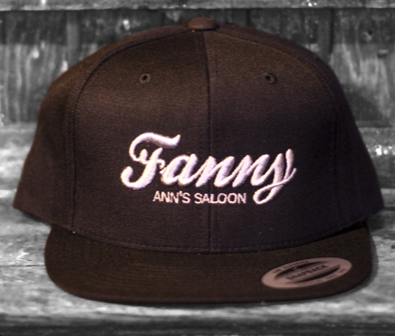 Silver and Black Embroidered Hat Silver and Black Embroidered Hat