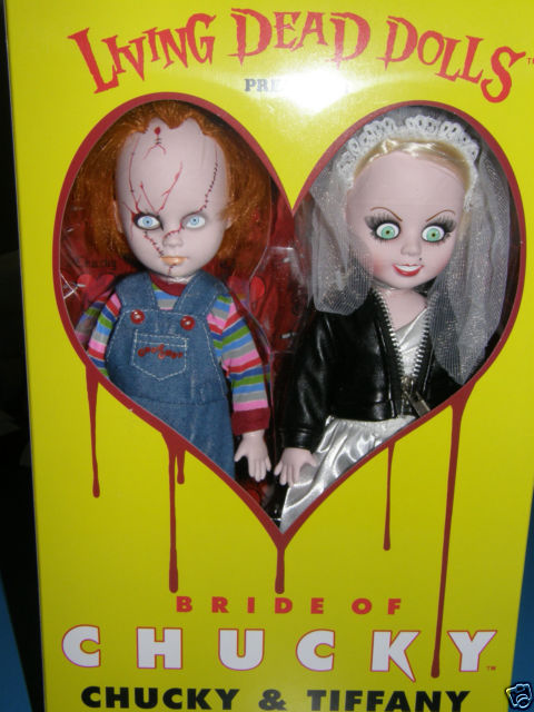 Living dead dolls chucky cheap and tiffany