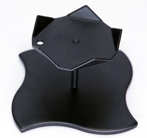Base Black Metal Candle Pedestal