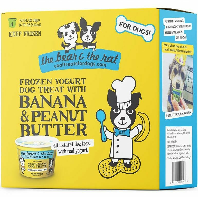 BANANA & PEANUT BUTTER - Frozen Yogurt (4PK) BANANA & PEANUT BUTTER - Frozen Yogurt (4PK)