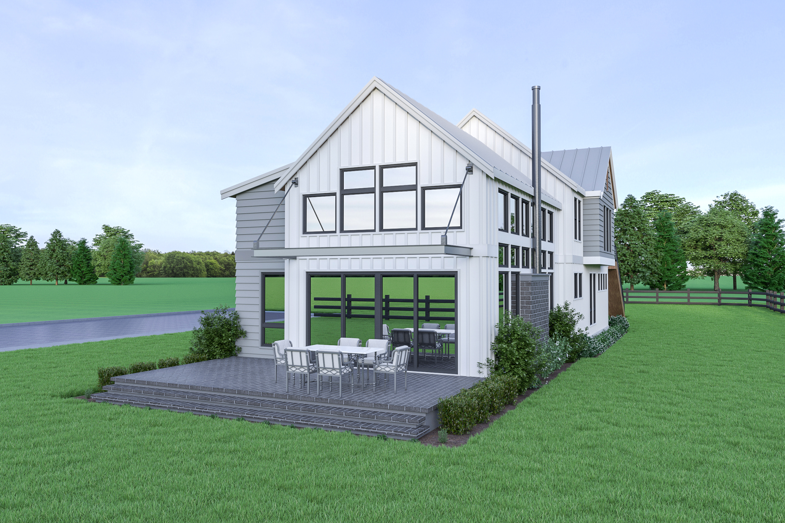 Contemporary Farmhouse 827