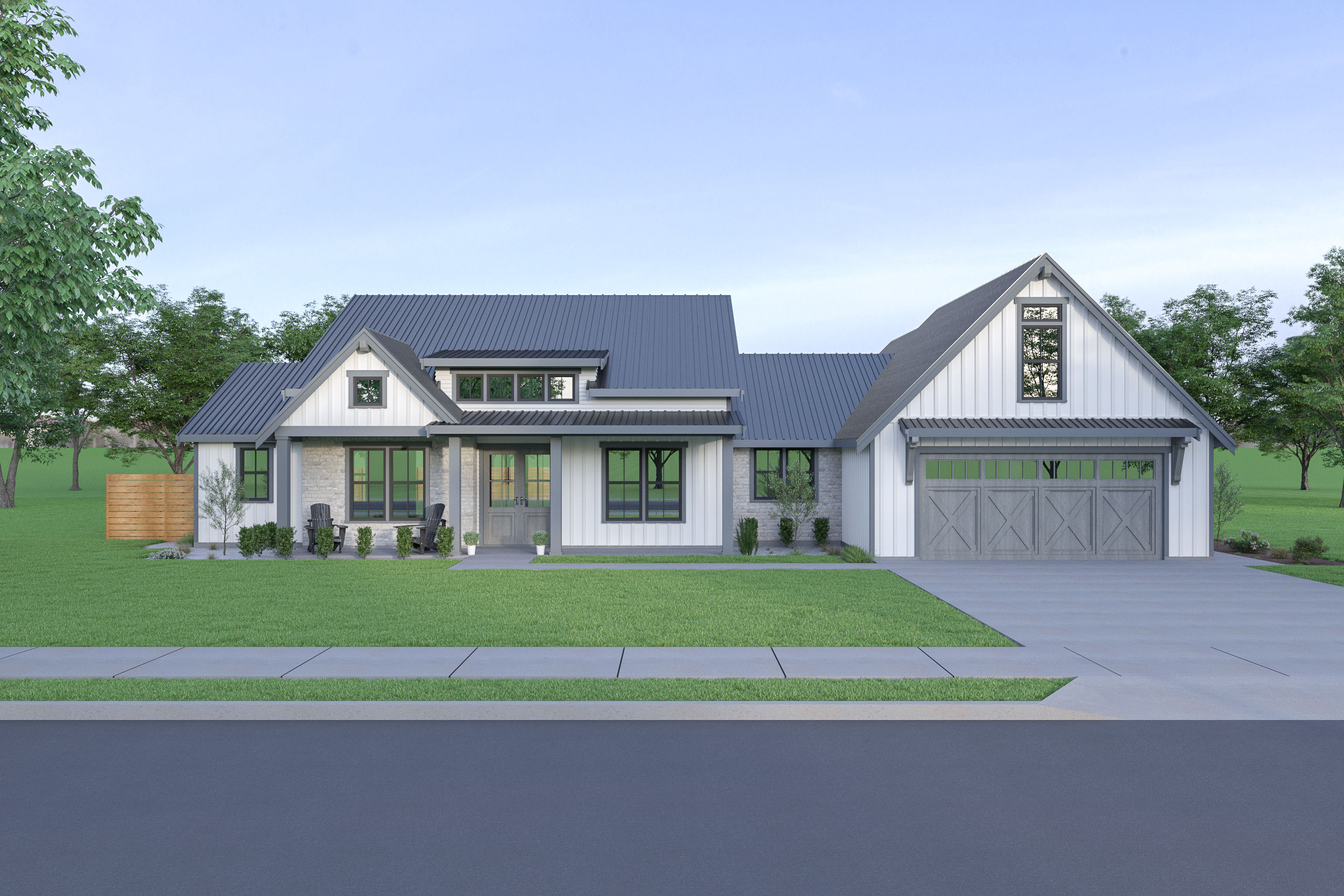 Contemporary Farmhouse 835 835