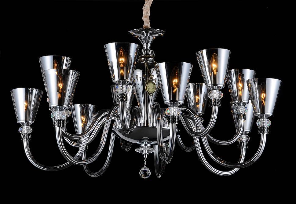 Люстра Veneto Luce 8212/14 PEARL BLACK