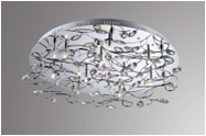 Люстра JL MP7288/10 CR LED, пульт