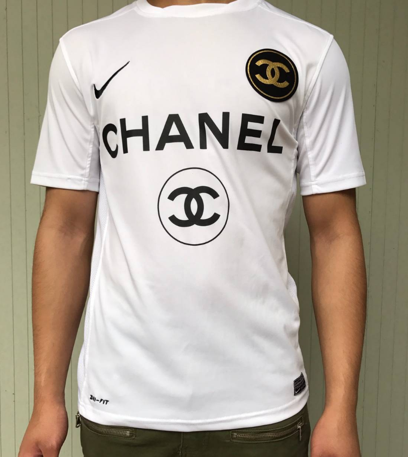 nike chanel soccer jersey