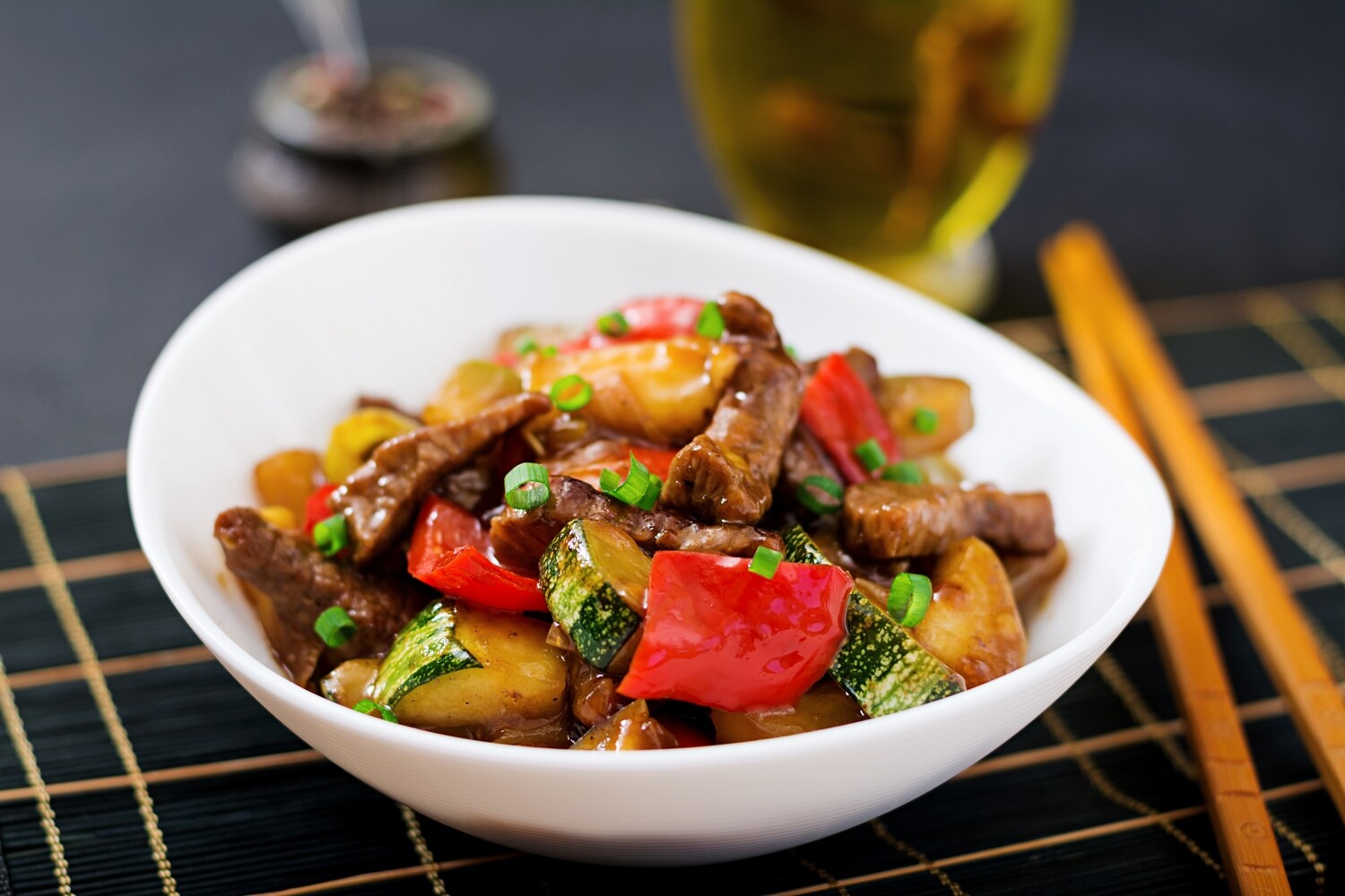 Firecracker Beef Bowl Firecracker Beef Bowl