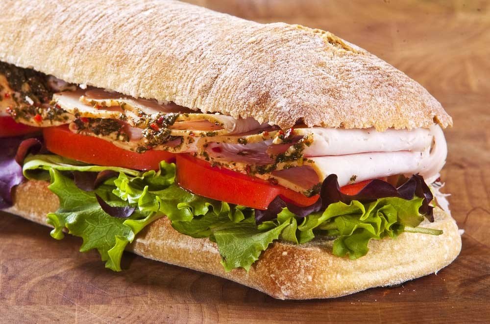 Smoked Turkey Sandwich Smoked Turkey Sandwich