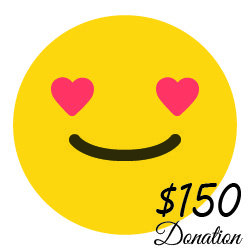 $150 Donation ( 55 cents a day) $150 Donation ( 55 cents a day)